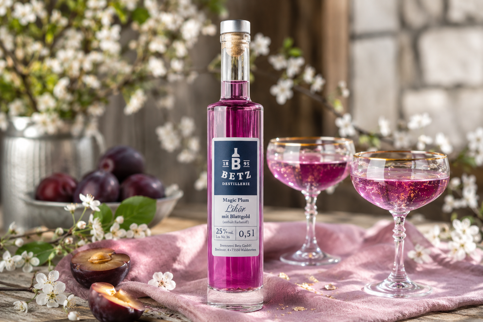 Magic-Plum-Likör, 25 % vol.