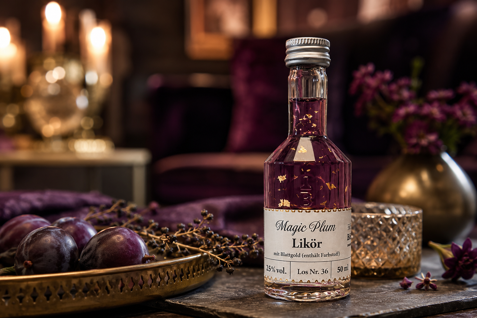 Magic-Plum-Likör, 25 % vol.