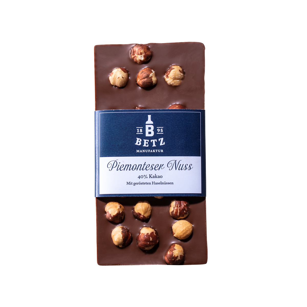 Schokolade "Piemonteser Nuss" 100 g, handgeschöpft
