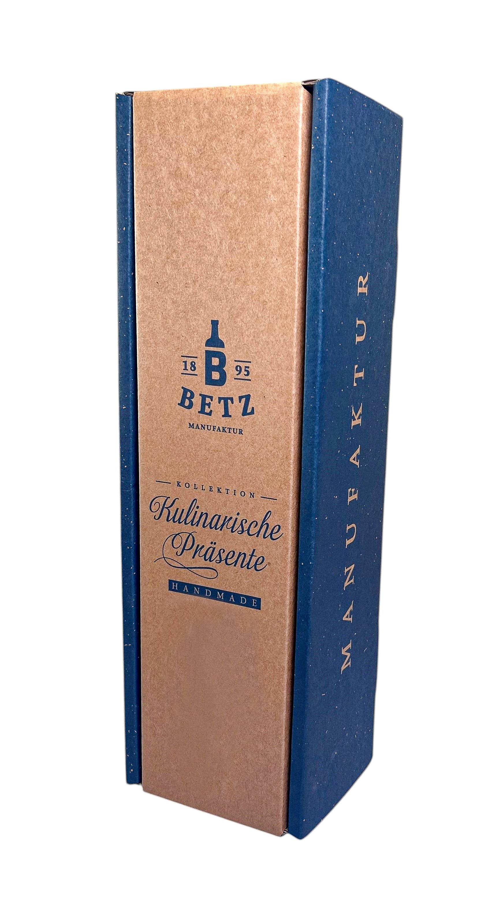 Manufaktur-Präsentkartonage Größe M (für eine Flasche)