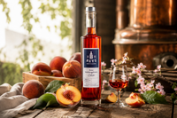 Roter Weinbergpfirsich-Likör, 25 % vol.