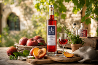 Roter Weinbergpfirsich-Likör, 25 % vol.