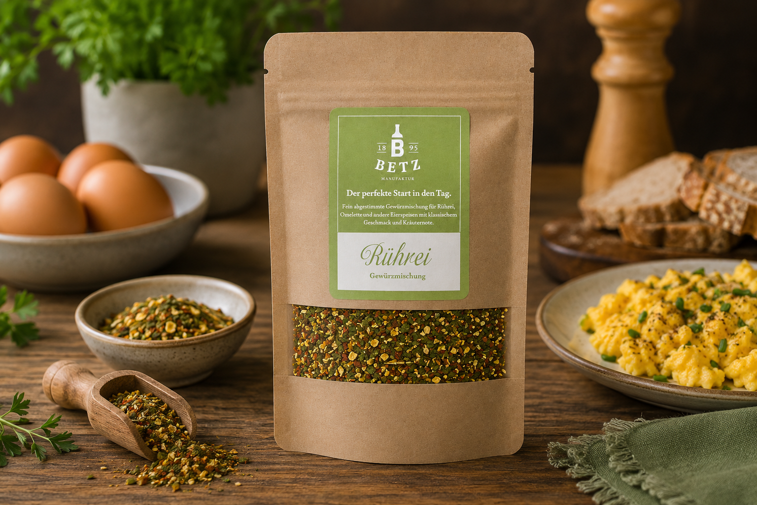 Rührei Gewürzmischung in Mailingtüte, 15 g