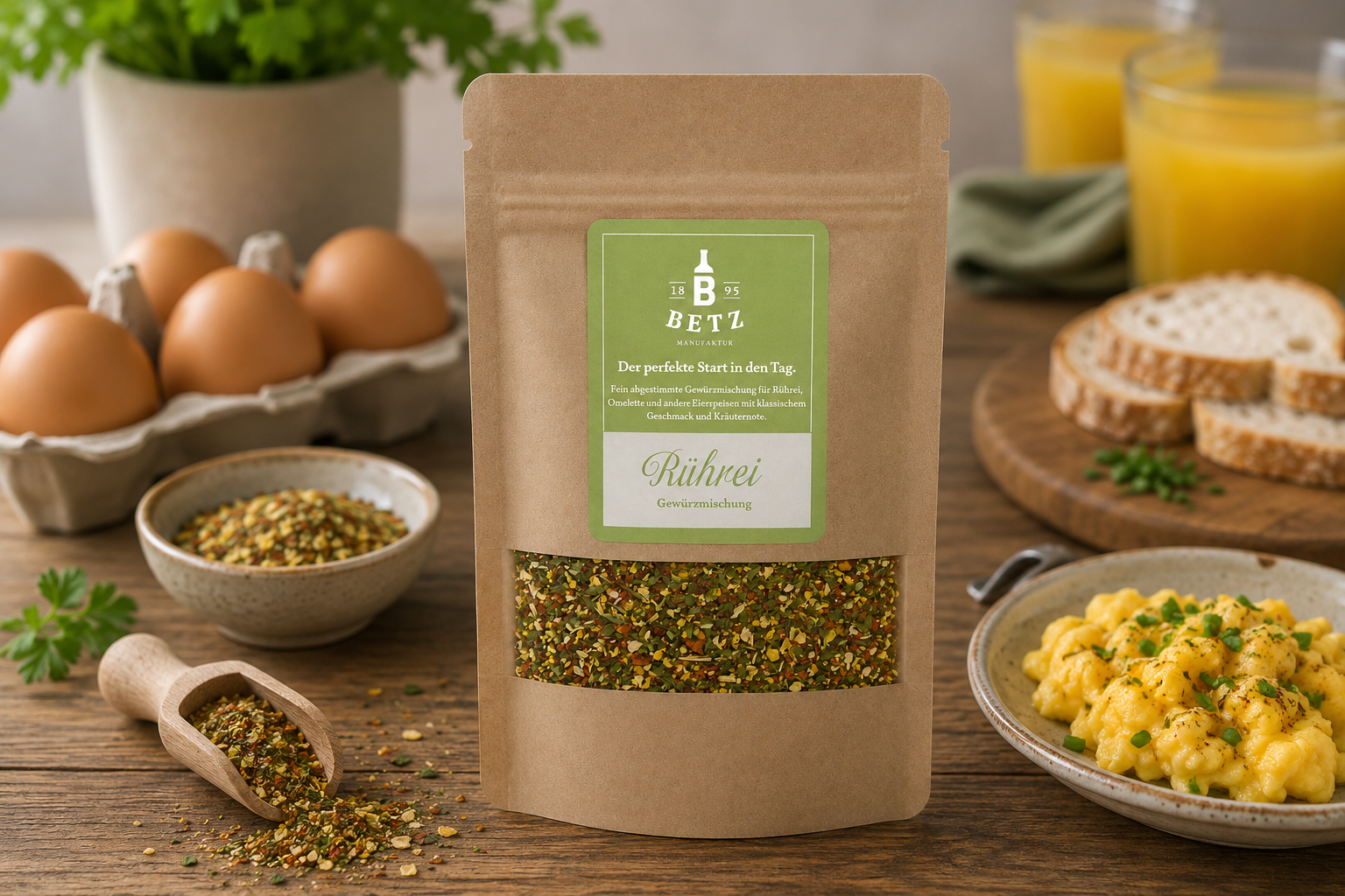 Rührei Gewürzmischung in Mailingtüte, 15 g