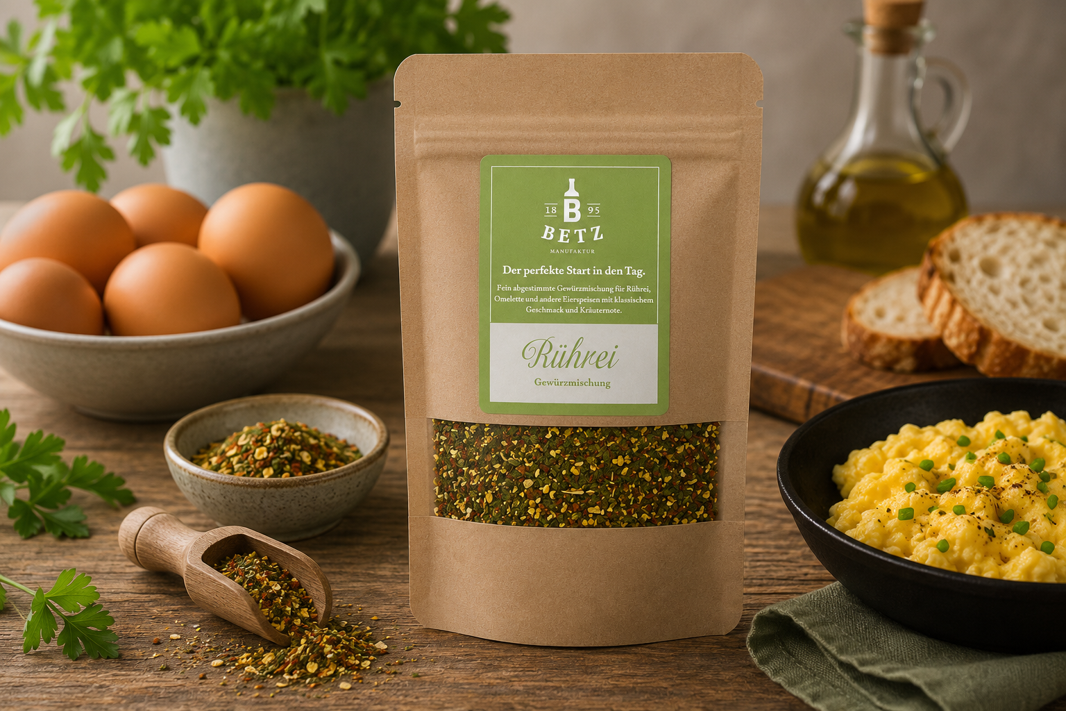 Rührei Gewürzmischung in Mailingtüte, 15 g