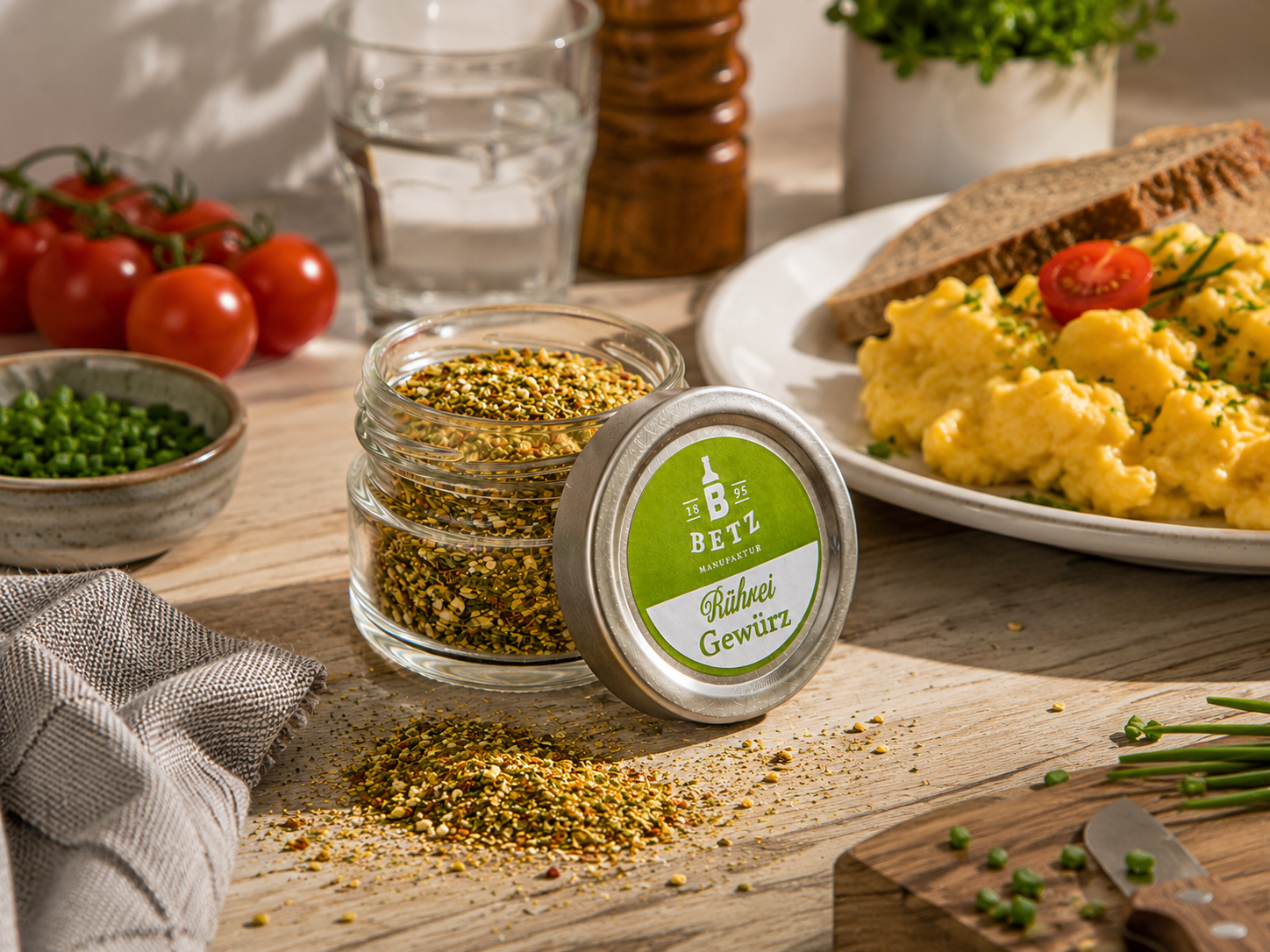 Rührei Gewürzischung im Schraubglas, 30 g