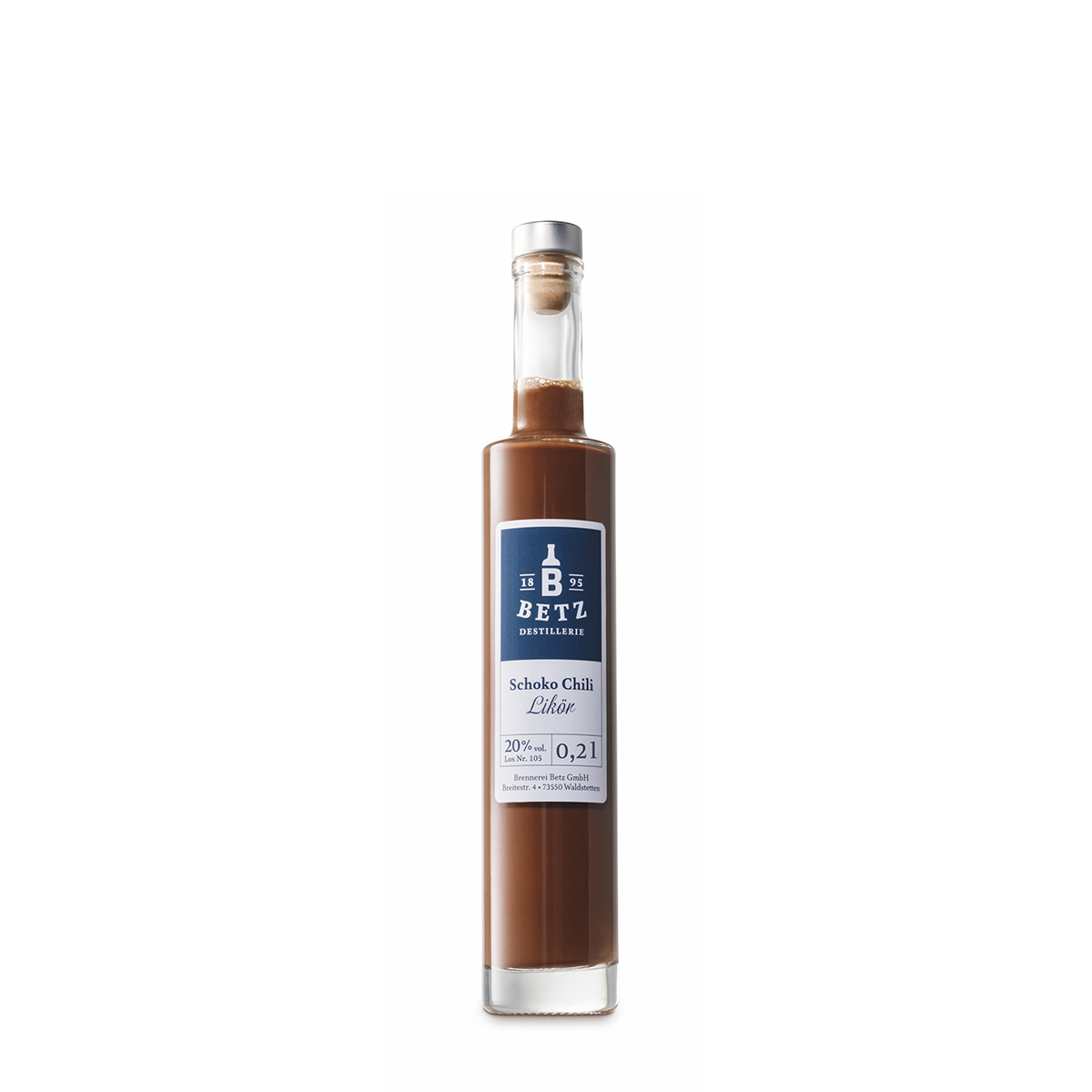 Schoko-Chili-Likör, 20 % vol.