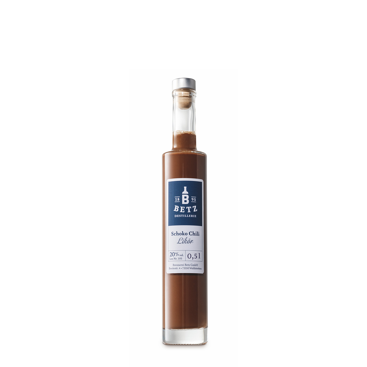 Schoko-Chili-Likör, 20 % vol.