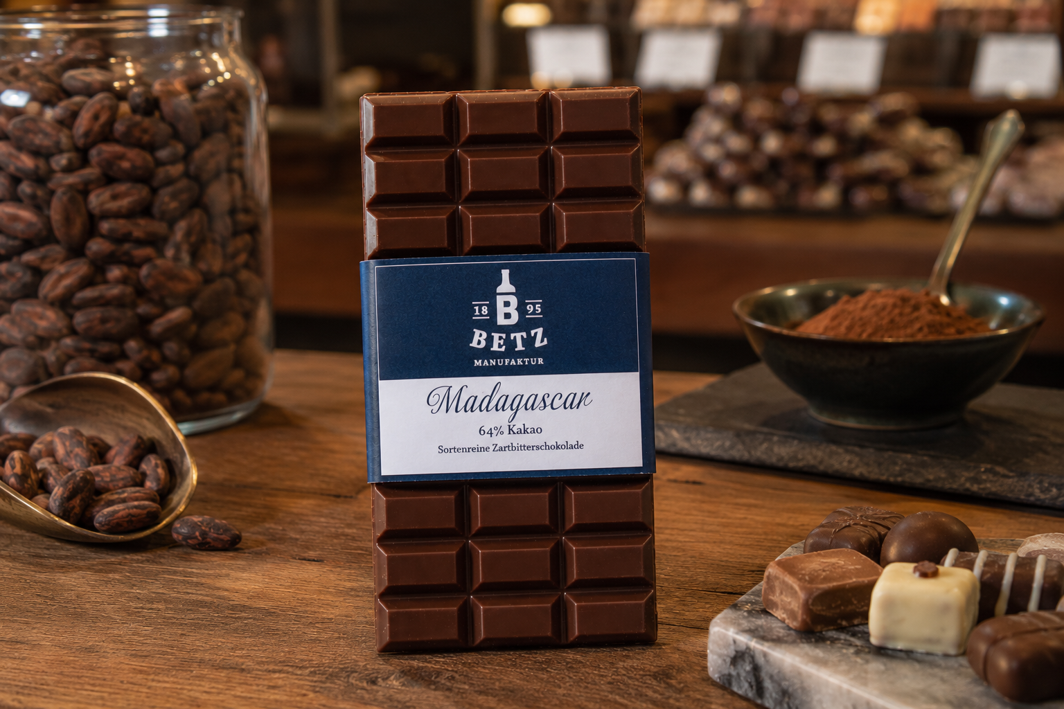 Schokolade "Madagascar" 100 g, handgeschöpft