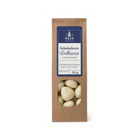 Schokolierte Erdbeeren 80 g in Papiertüte