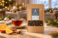 Schwarztee „Christmas Flake“ in Mailingtüte 13 g – Weihnachtliches Tee-Give-away