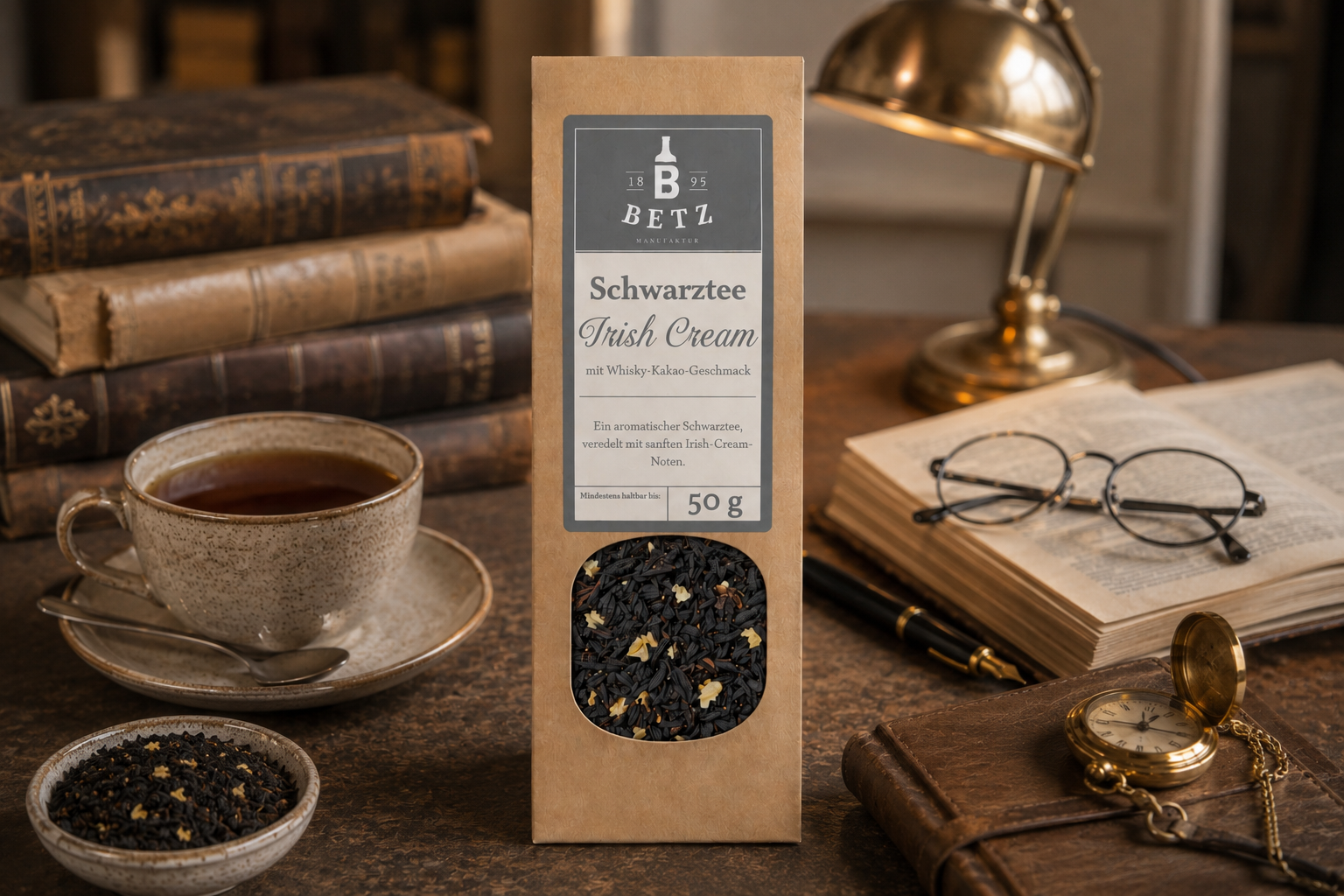 Schwarztee "Irish Cream" in Papiertüte