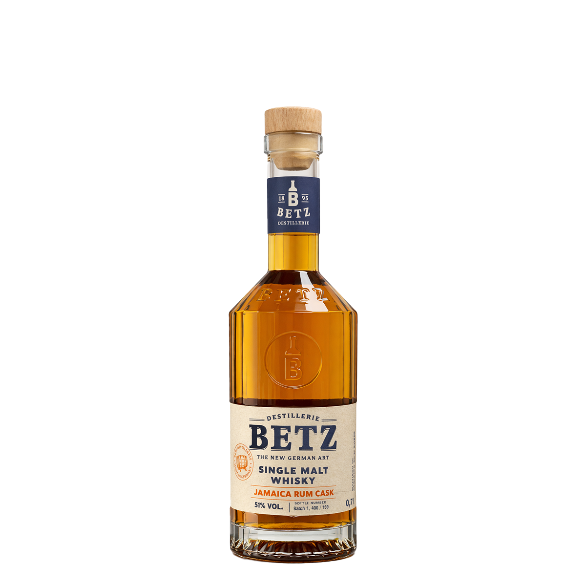 Single Malt Whisky, Jamaica Rum Cask, 51 % vol.