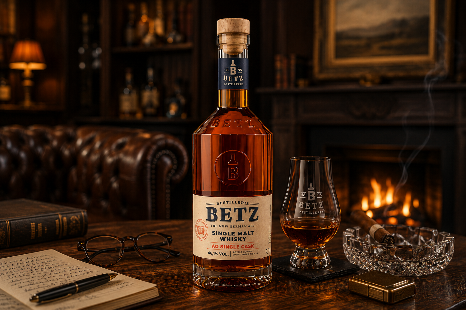 Single Malt Whisky AO Single Cask 46 % vol.