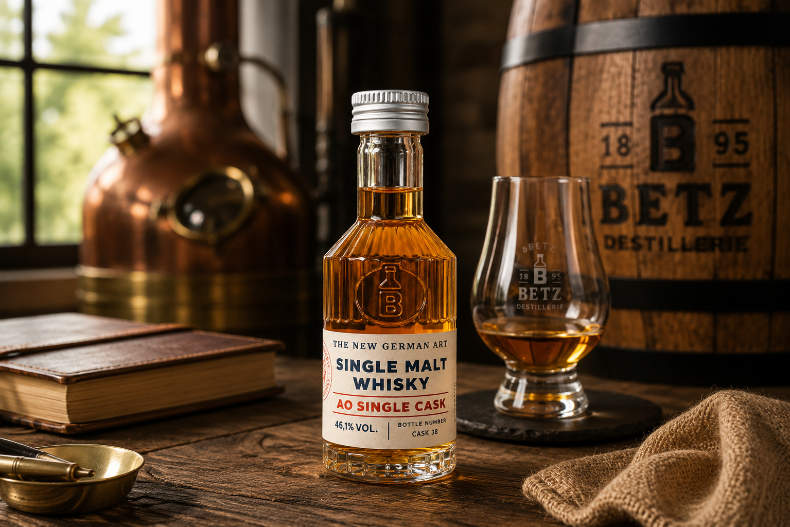 Single Malt Whisky AO Single Cask 50 ml, 46 % vol.