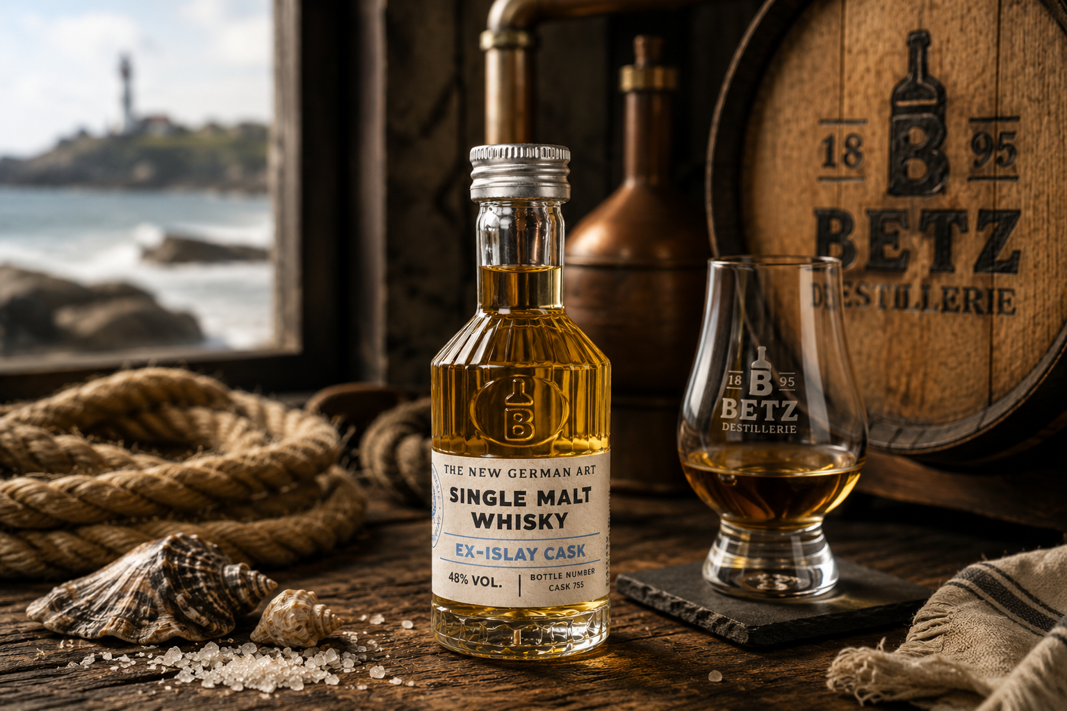 Single Malt Whisky, Ex-Islay Cask 50 ml, 48 % vol.
