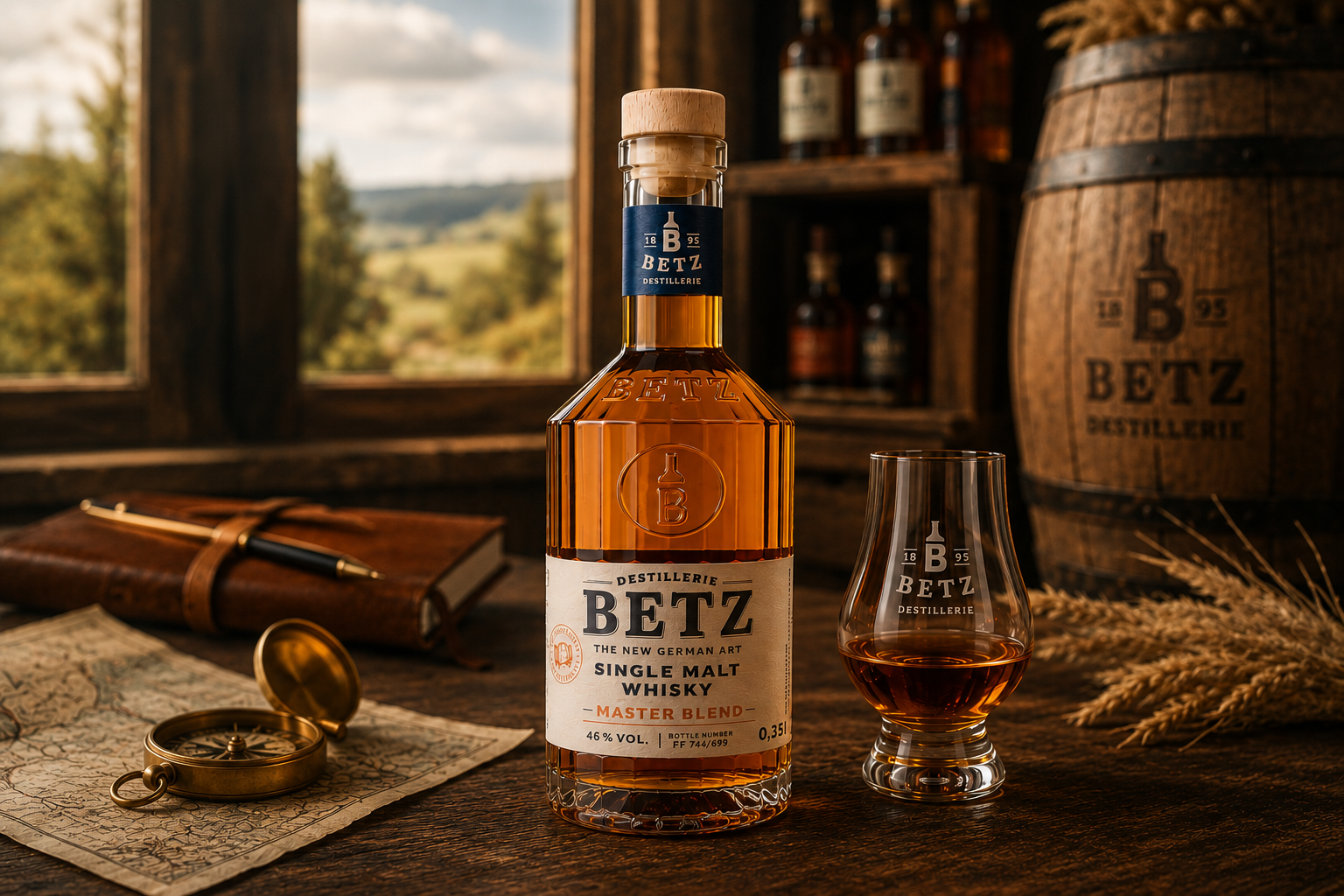 Single Malt Whisky Master Blend 46 % vol.
