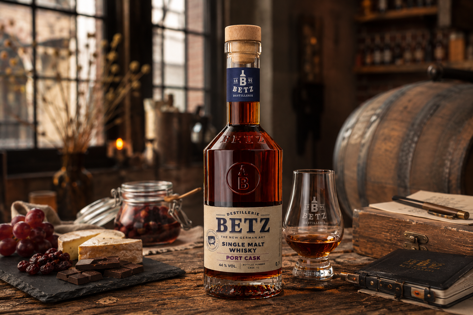 Single Malt Whisky Port Cask 44 % vol