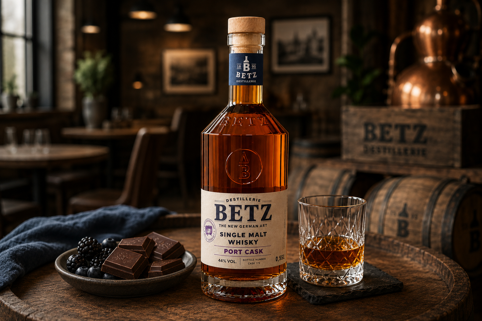 Single Malt Whisky Port Cask 44 % vol
