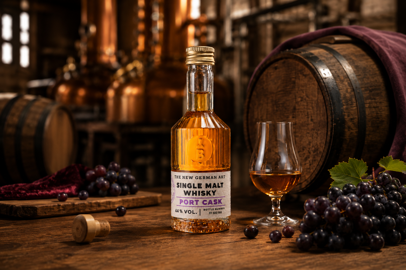 Single Malt Whisky Port Cask 44 % vol