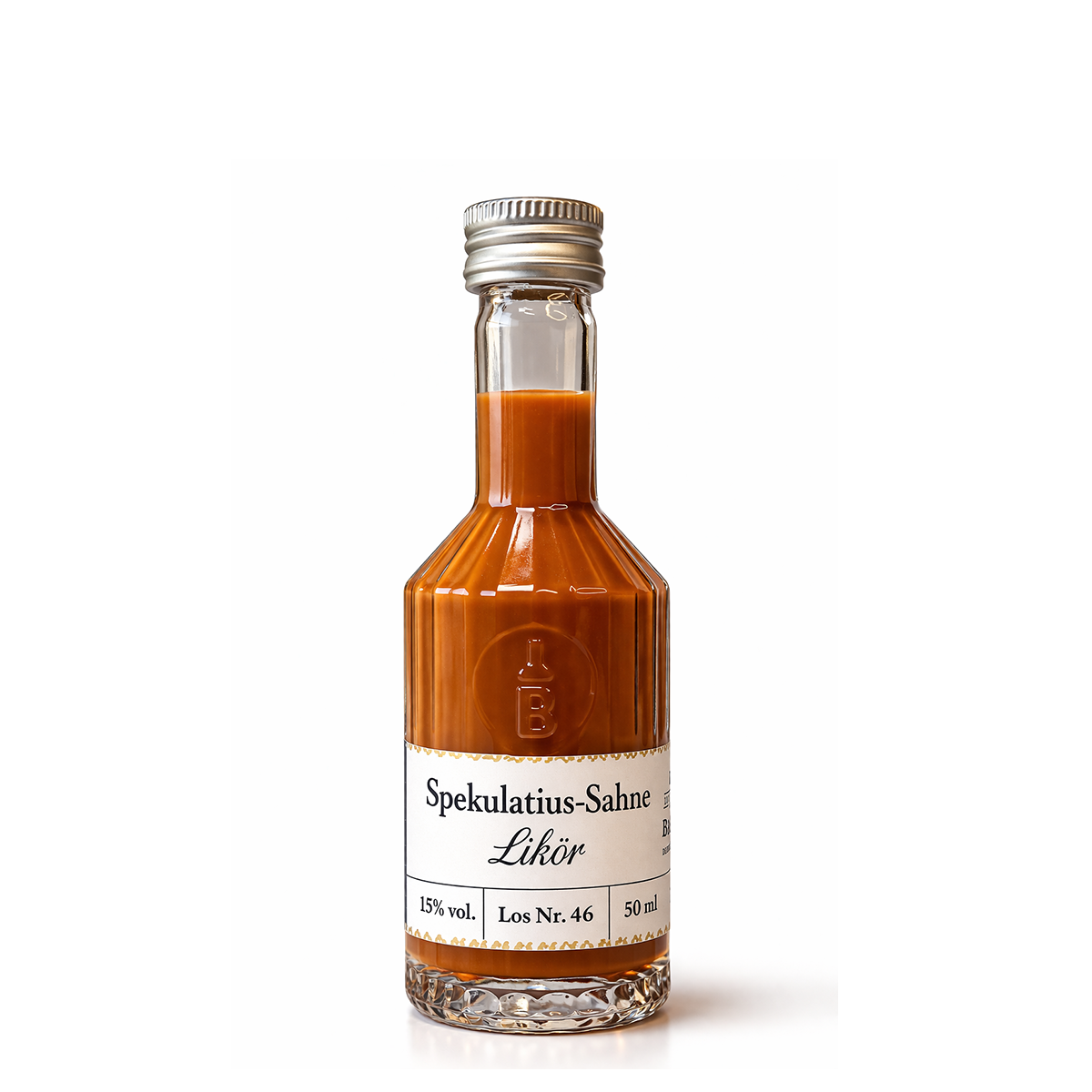 Spekulatius-Sahne-Likör 50 ml, 15 % vol.