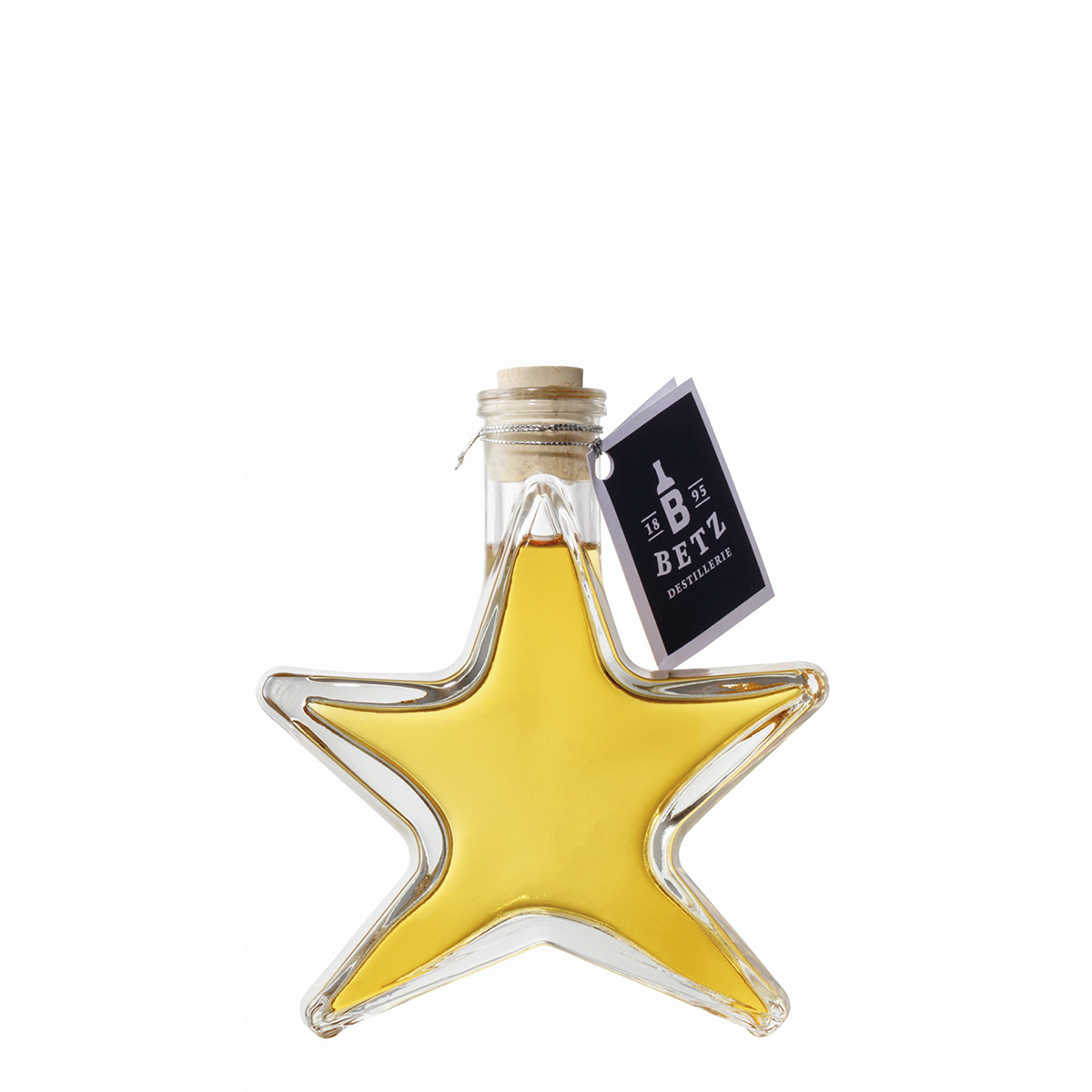 Weihnachtslikör 20 % vol. in Motivflasche Stern