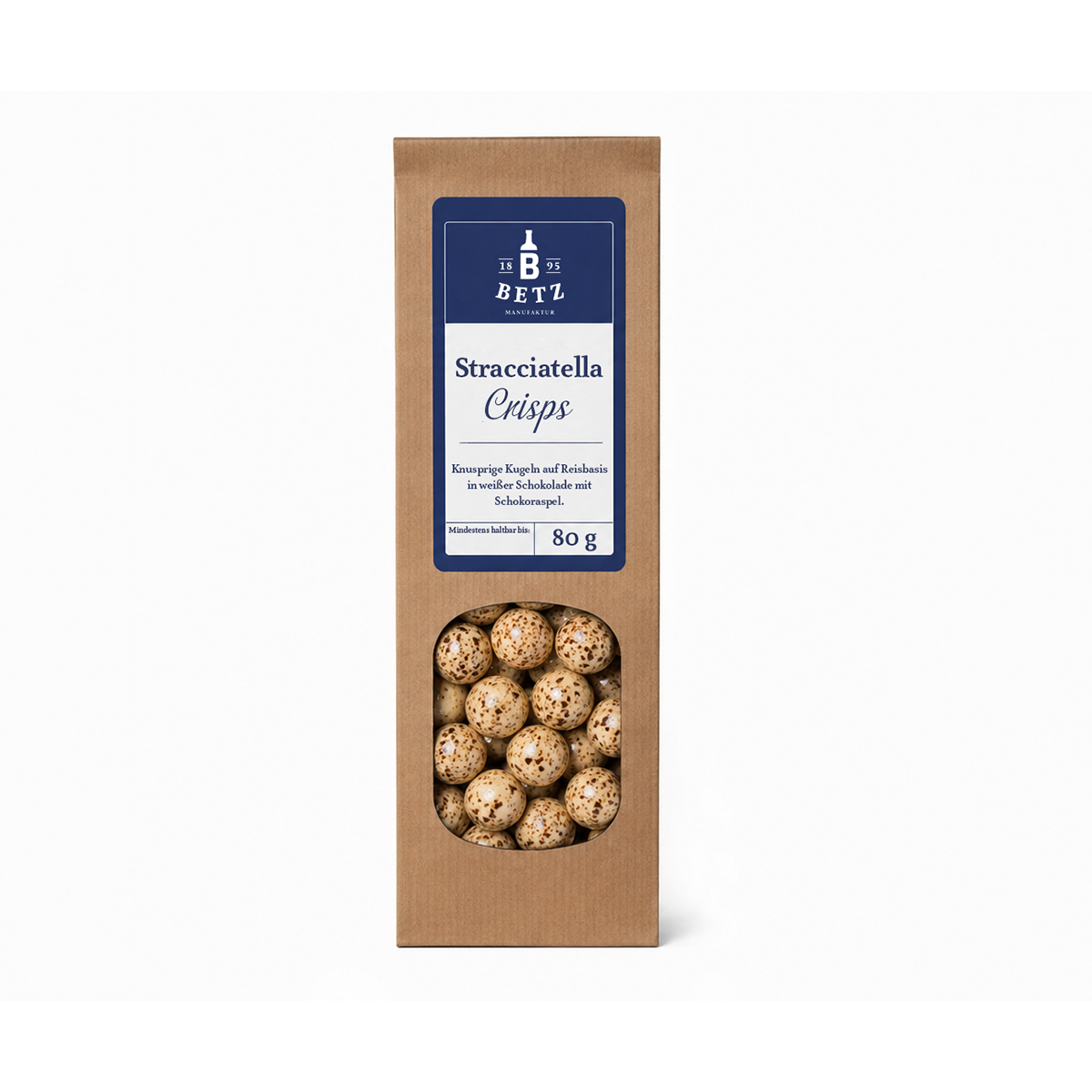 Stracciatella Crisps 80 g in Papiertüte