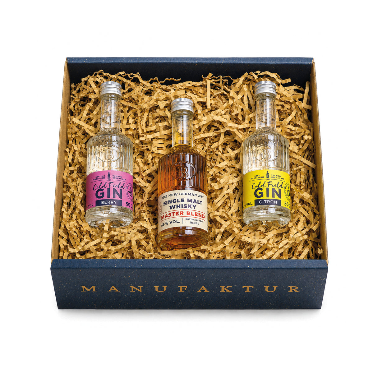 3er-Tasting Set "Whisky & Gin" 50 ml