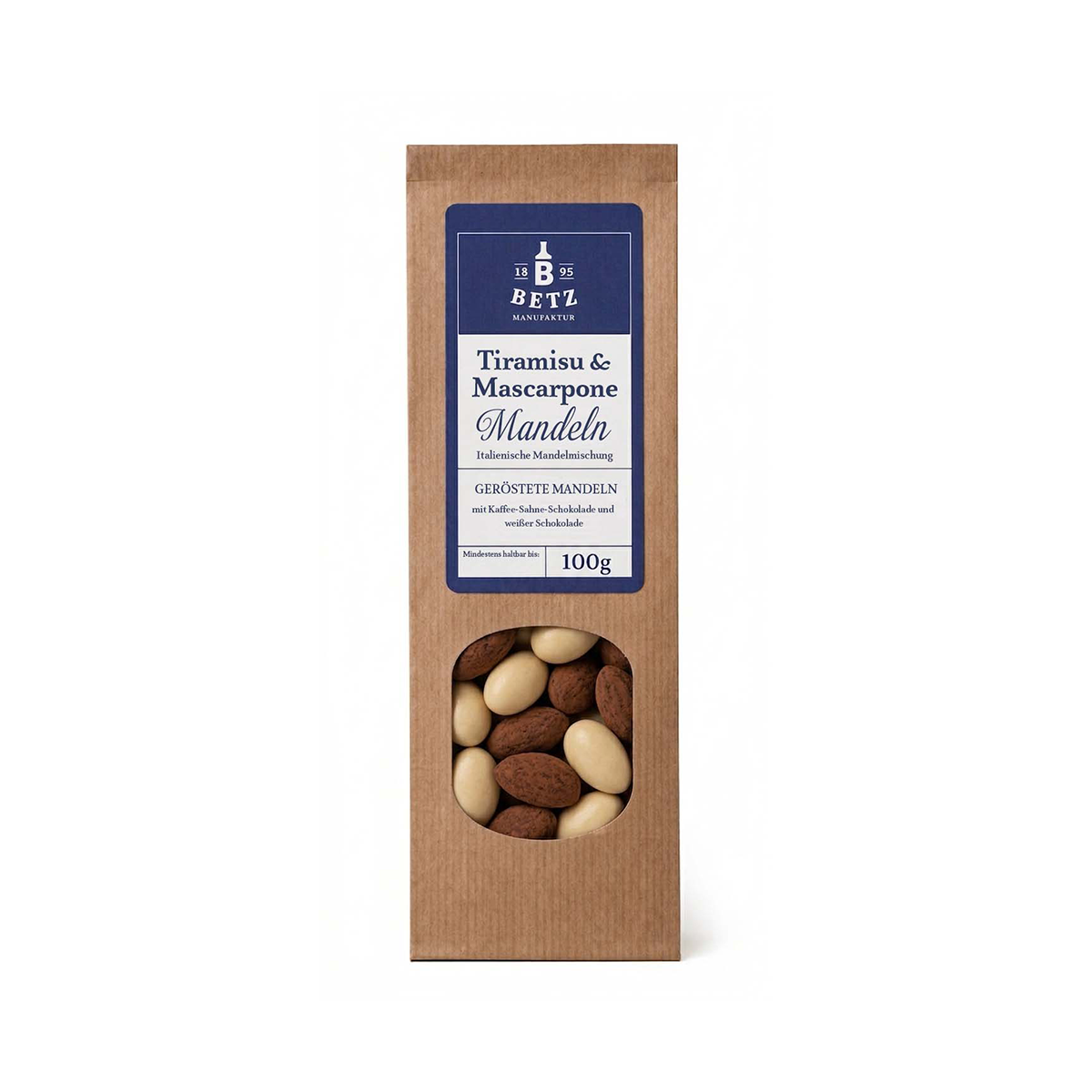 Mandelmischung 100 g in Papiertüte