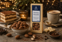 Tiramisu-Mandeln 100 g in Präsentkartonage