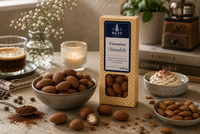 Tiramisu-Mandeln 100 g in Präsentkartonage