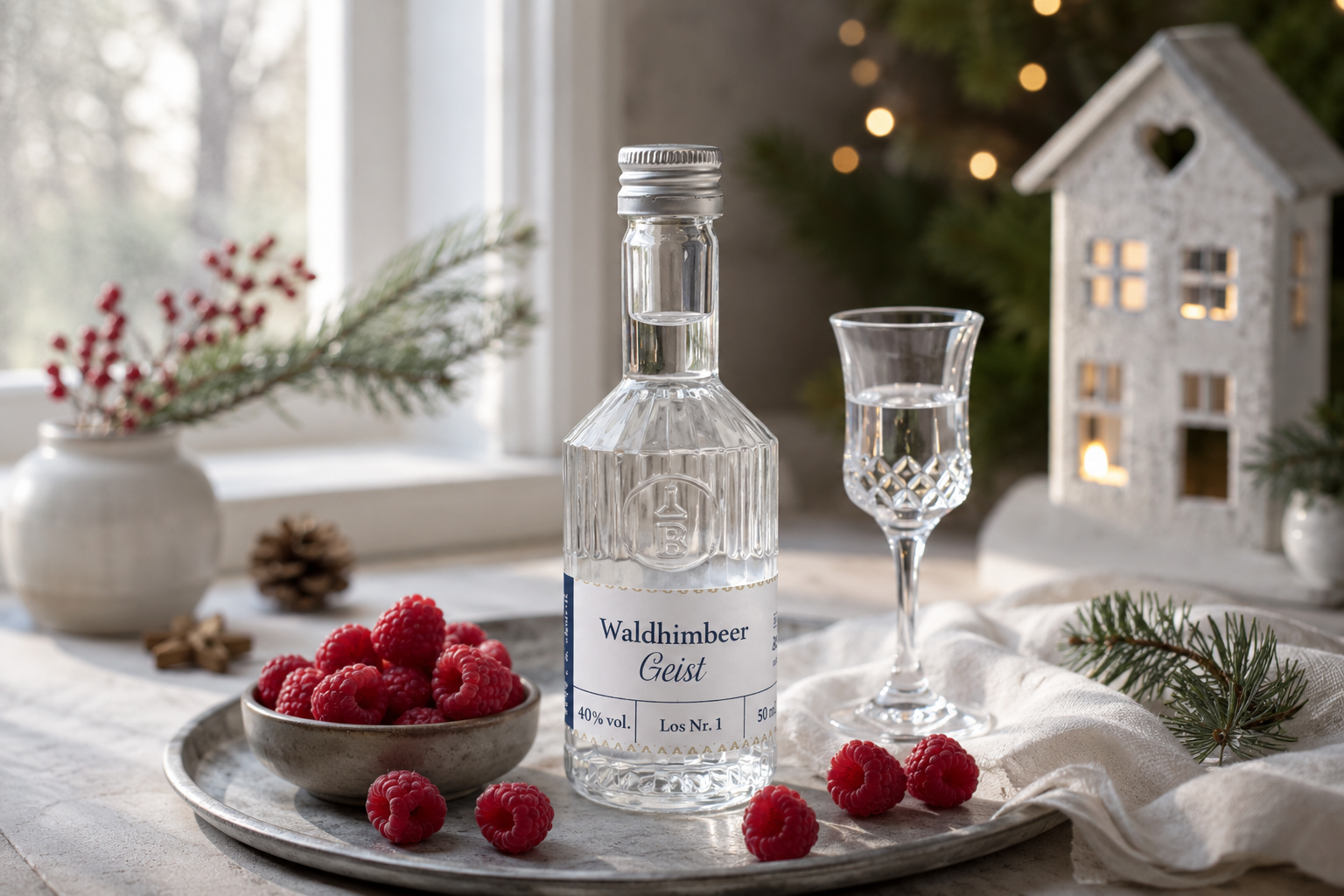 Waldhimbeergeist 50 ml, 40 % vol.