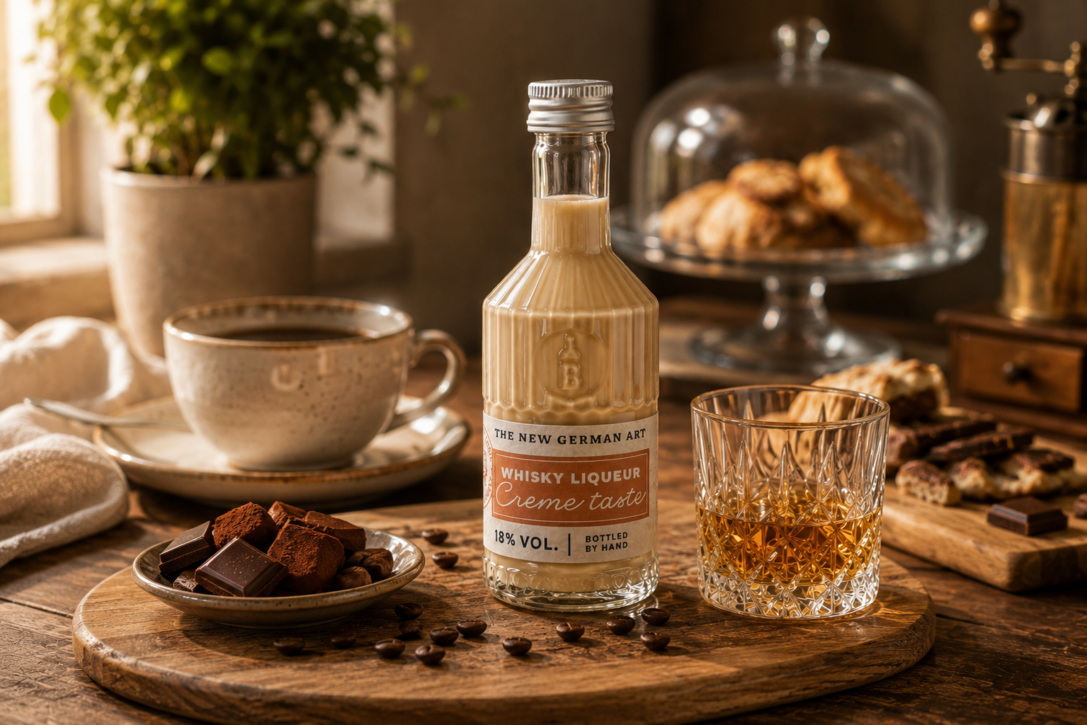 Whisky-Likör Creme-Taste 50 ml, 18 % vol.
