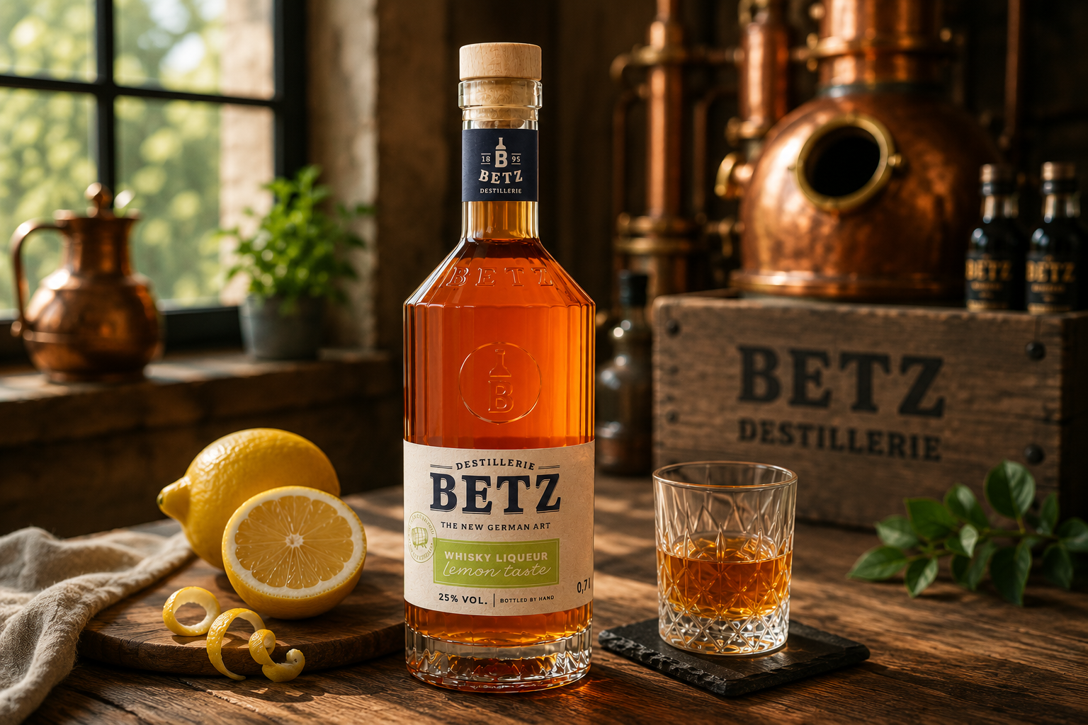 Whisky-Likör Lemon-Taste 25 % vol.