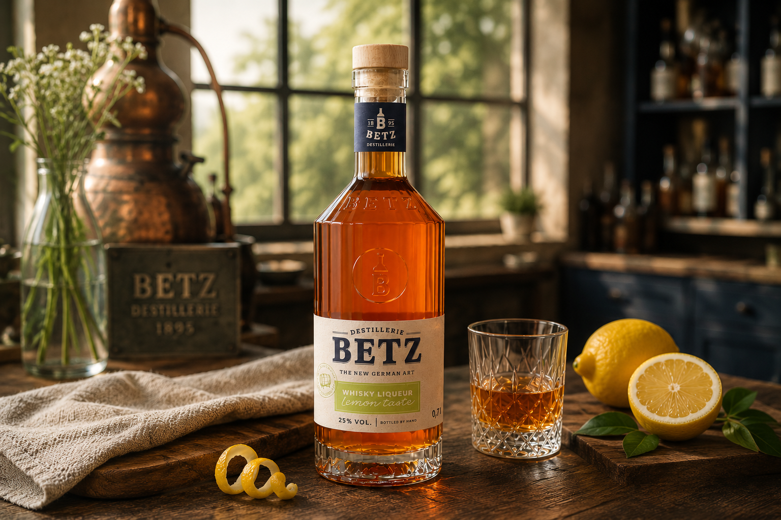Whisky-Likör Lemon-Taste 25 % vol.