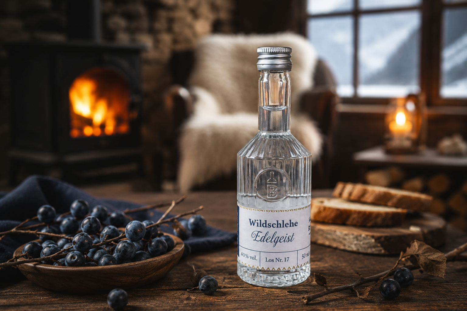 Wildschlehengeist 50 ml, 40 % vol.