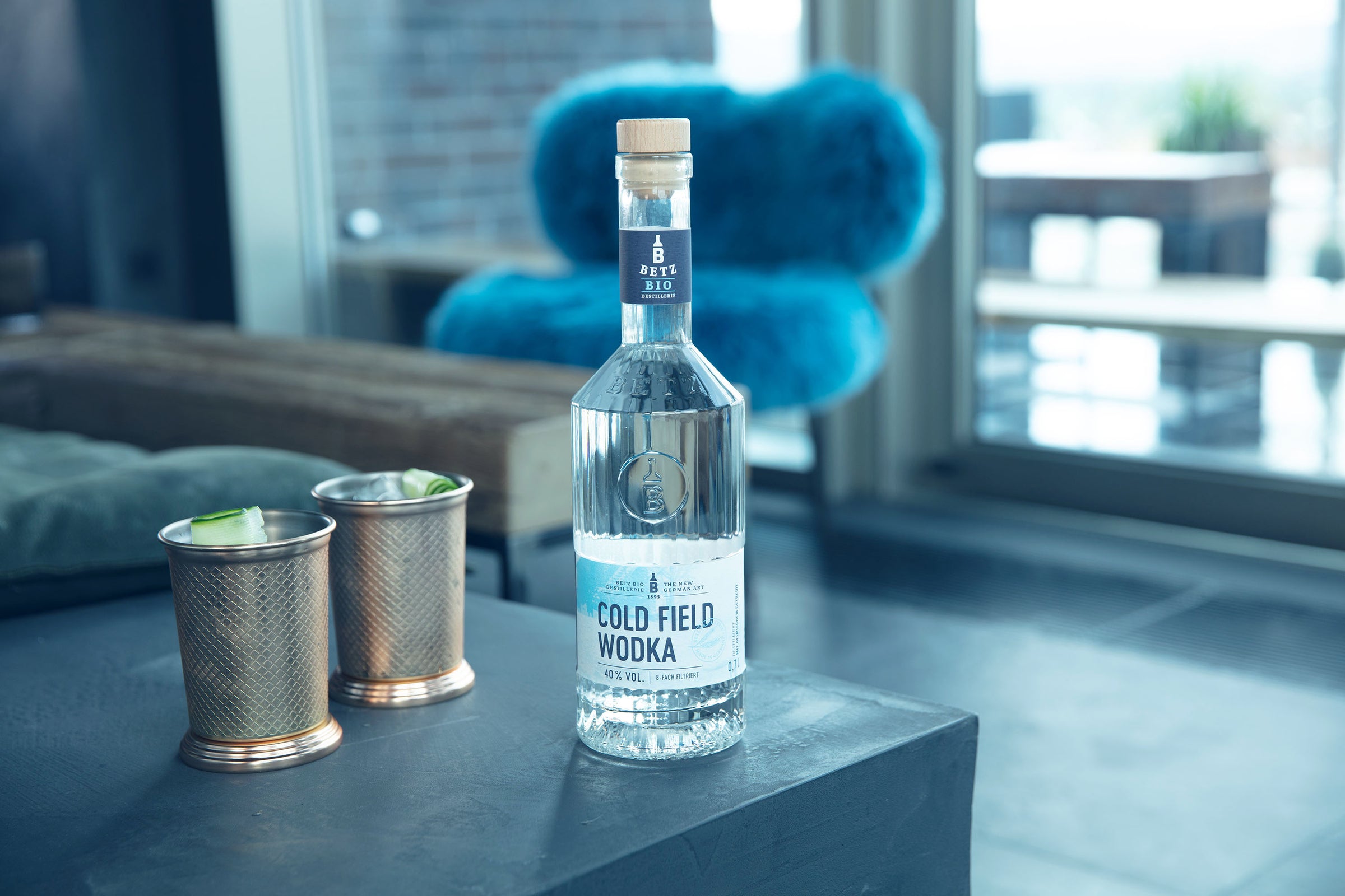 Cold Field Wodka in Demeter-Qualität, 40 % vol.
