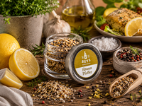 Zitronenpfeffer im Schraubglas, 30 g