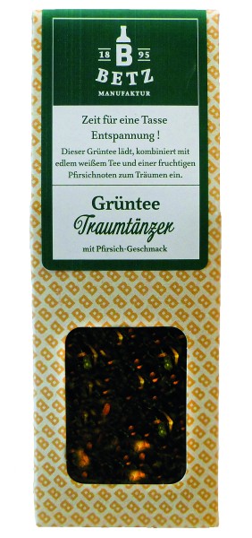 Grüntee "Traumtänzer", 35 g in Präsentkartonage