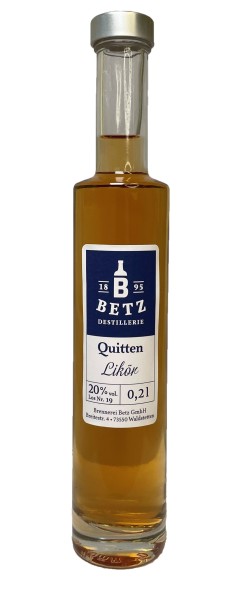 Quittenlikör 0,2 l