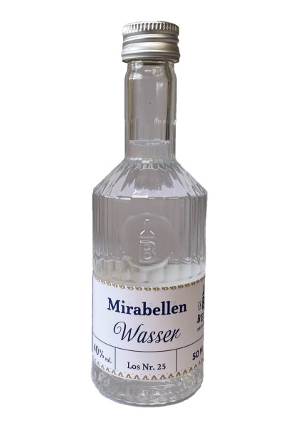 Tastingflasche 50ml Mirabellenwasser