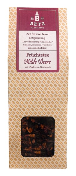 Früchtetee "Milde Beere", 100 g in Präsentkartonage