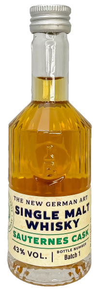 Single Malt Whisky Sauternes Cask 50 ml, 43 % vol.