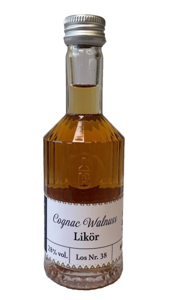 Tastingflasche 50 ml Cognac-Walnuss-Likör