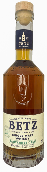 Single Malt Whisky, Sauternes Cask 0,7 l, 43 % vol.