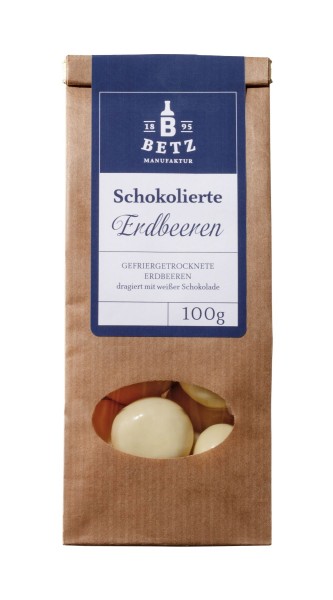 Schokolierte Erdbeeren 100 g