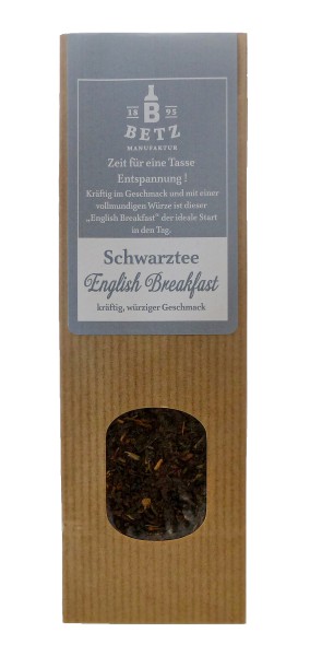 Schwarzer Tee "English Breakfast", 50 g