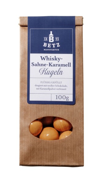 Whisky-Sahne-Karamell-Kugeln 100 g