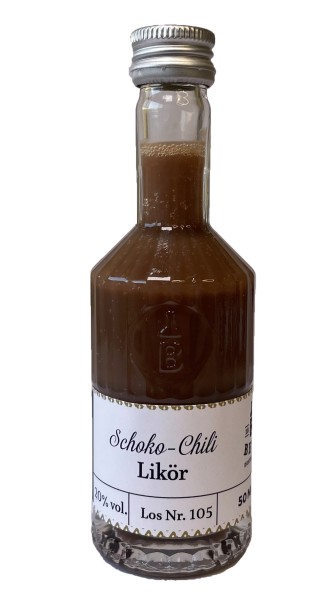 Tastingflasche 50 ml Schoko-Chili-Likör
