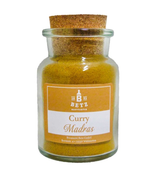 Curry Madras im Korkenglas, 80 g
